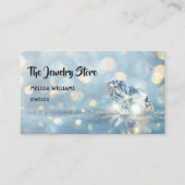 Luxe diamanten juwelier winkel visitekaartje (Voorkant)