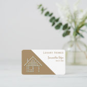 Luxe Diamond Home | Professioneel vastgoed Visitekaartje (Staand voorkant)