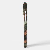 Luxe diepgroene marmeren telefoonhoes - Elegant Case-Mate iPhone Case (Achterkant / Links)