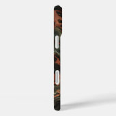 Luxe diepgroene marmeren telefoonhoes - Elegant Case-Mate iPhone Case (Achterkant / Rechts)