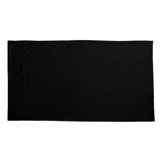 Luxe Donkere monogram Minimalistische witte lijste Kussensloop (Achterkant-Links)