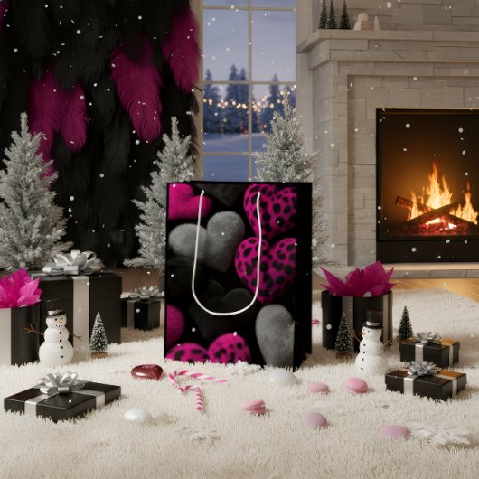 Luxe Donkere Romantische Hart Cadeautas