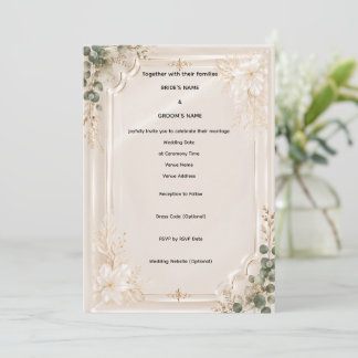 Luxe doorzichtige acrylique champagnetint gouden t kaart