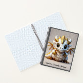 "Luxe Dragon Design" Notitieboek (Binnen)