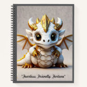 "Luxe Dragon Design" Notitieboek (Voorkant)