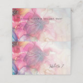 Luxe Dramatische Pinks Purples Extravagant Place C Plaatskaartje (Buitenkant ongevouwen)