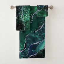 Luxe Edelsteen Smaragd Glitter Agaat