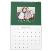 Luxe, EDITABLE KLOR Photo Calendar Kalender (Mar 2027)