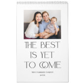 Luxe, EDITABLE KLOR Photo Calendar Kalender (Hoes)