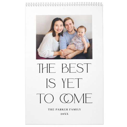 Luxe, EDITABLE KLOR Photo Calendar Kalender (Hoes)