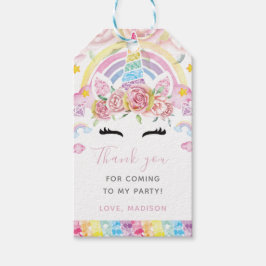 Luxe Eenhoorn Magische Verjaardag Persoonlijk Cadeaulabel