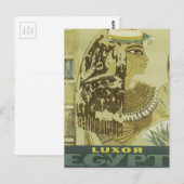  Luxe Egypte Travel Advertisement Briefkaart (Voorkant / Achterkant)