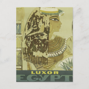  Luxe Egypte Travel Advertisement Briefkaart