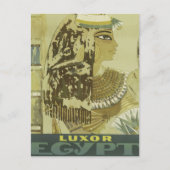  Luxe Egypte Travel Advertisement Briefkaart (Voorkant)