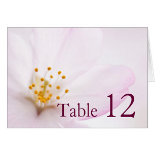 Luxe Elegant Bloom Floral Tafelkaart