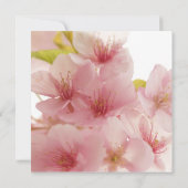 Luxe Elegant Bloom Spring Boeket Bruiloft Uitnodig Kaart (Achterkant)