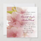 Luxe Elegant Bloom Spring Boeket Bruiloft Uitnodig Kaart (Voorkant)