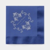 Luxe Elegant Decoratief Folie Servetten (Voorkant)