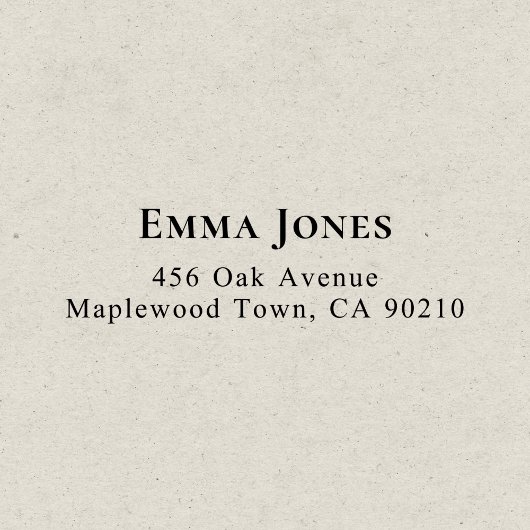 Luxe Elegant Eenvoudig Zelfinktende Stempel