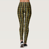 Luxe Elegant Floral Collectie Leggings (Achterkant)