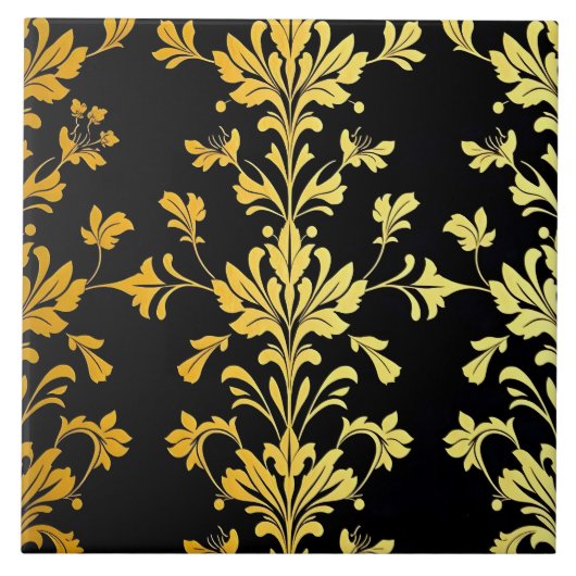 Luxe Elegant Floral Collectie Tegeltje (Voorkant)