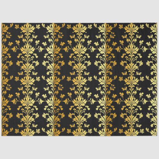 Luxe Elegant Floral Collectie Tissuepapier (Voorkant)