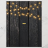 Luxe elegant houthulp recept voor typografie (Achterkant)