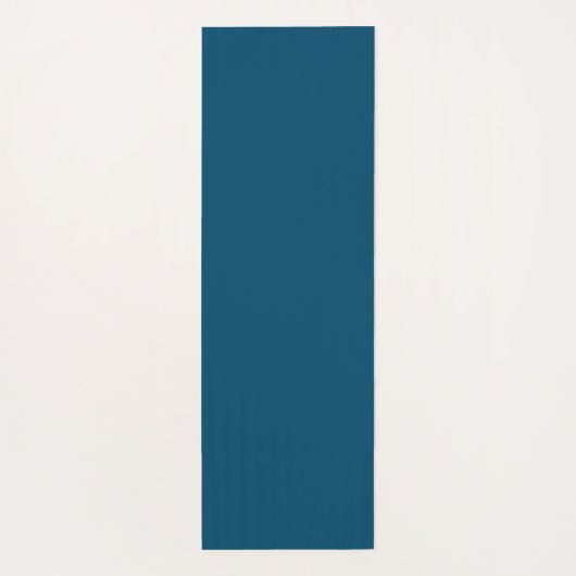 Luxe Elegant Ik Bepaal Mijn Vibe Pauw Blauw Yogamat (Achterkant)