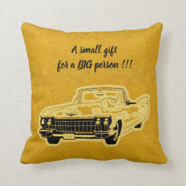 Luxe Elegant Modern Black Gold Car Kussen