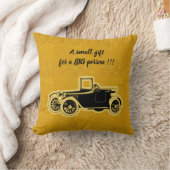Luxe Elegant Modern Black Gold Car Kussen (Deken)