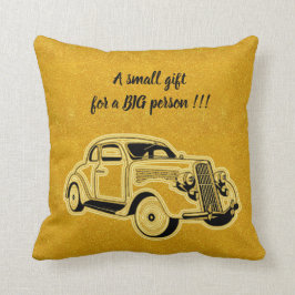 Luxe Elegant Modern Black Gold Car Kussen