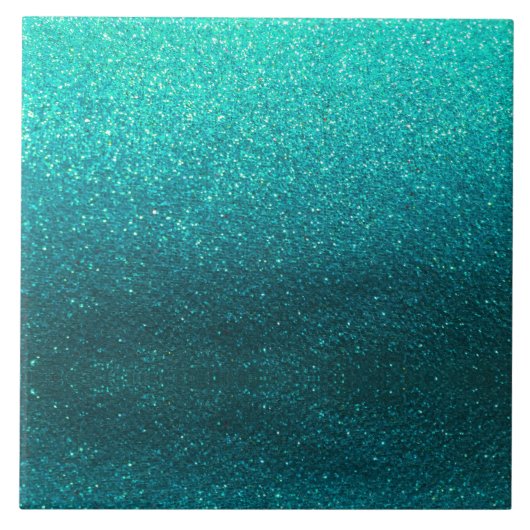 Luxe Elegant modern Glitter Chic Trendy Stijlvol Tegeltje (Voorkant)