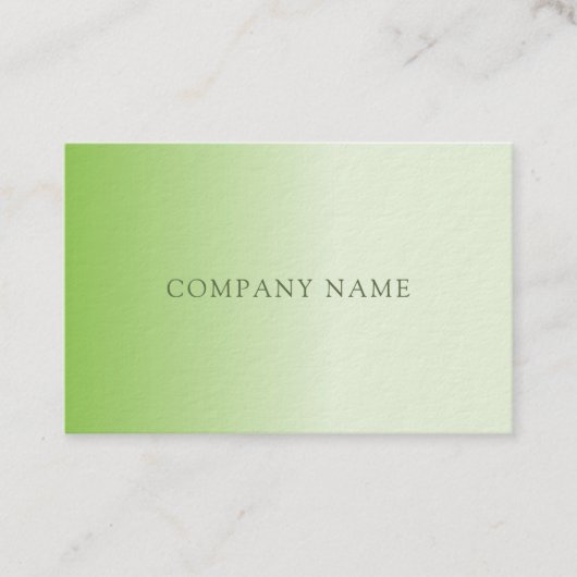 Luxe Elegant Modern Ontwerp Professioneel Vlak Visitekaartje (Voorkant)