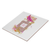 Luxe Elegant Perfume Ceramic Tegel Tegeltje (Zijkant)