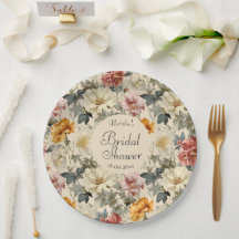 Luxe elegant retro botanisch Vrijgezellenfeest