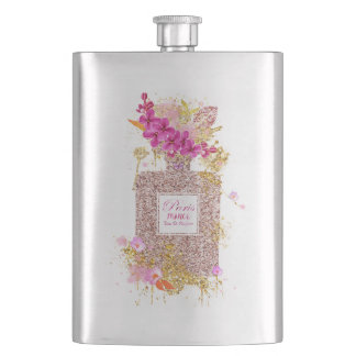 Luxe Elegant Roze Glitter Perfume Flask Flacon
