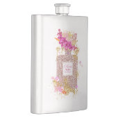 Luxe Elegant Roze Glitter Perfume Flask Flacon (Rechts)