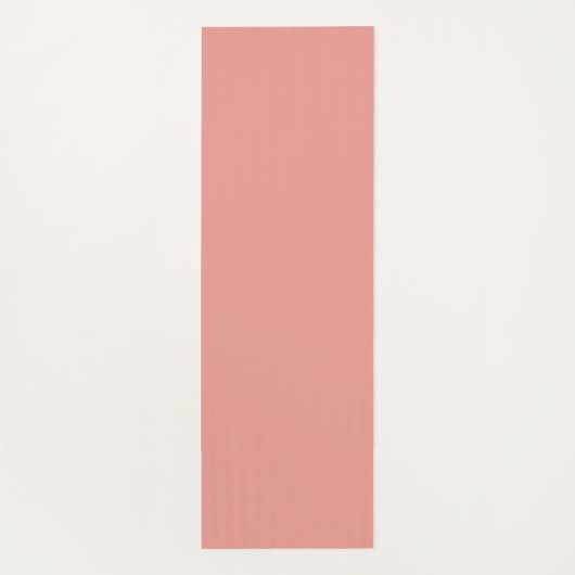 Luxe Elegant Roze Gold Marble Effect Name Yogamat (Achterkant)