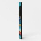 Luxe Elegante Abstracte Marmer Mooie Case-Mate iPhone Case (Achterkant/links)