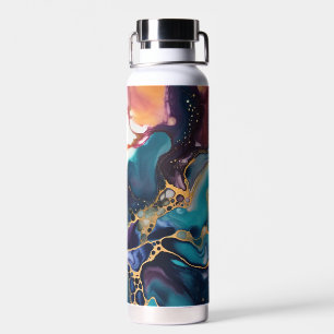 Luxe Elegante Abstracte Marmer Mooie Waterfles