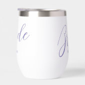 Luxe Elegante bruid's gepersonaliseerde roestvrij (Rechts)