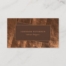 Luxe elegante bruine koperen interieur ontwerper