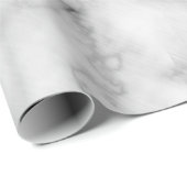 Luxe elegante marmer wrapping Paper Cadeaupapier (Rol Hoek)