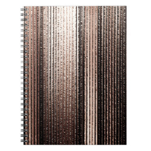Luxe elegante metalen goudachtergrond. notitieboek