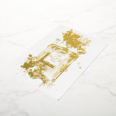 Luxe Elegante Parfum Folie Uitnodiging (Gedraaid)