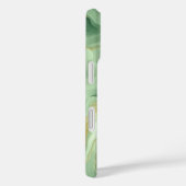Luxe Elegante Smaragdgroene Marmer & Gouden Ader Case-Mate iPhone Case (Achterkant / Rechts)