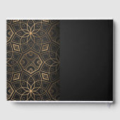 Luxe elegante trouw gastenboek (Achterkant)