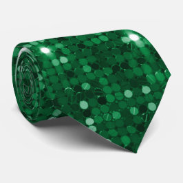 Luxe Emerald Sparkle Stropdas