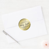 Luxe en Glam Gold Body Scrub Labels (Envelop)