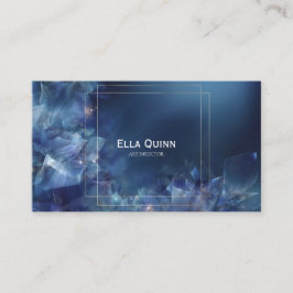 Luxe etherische Abstracte bloemengoud Lijst Visitekaartje